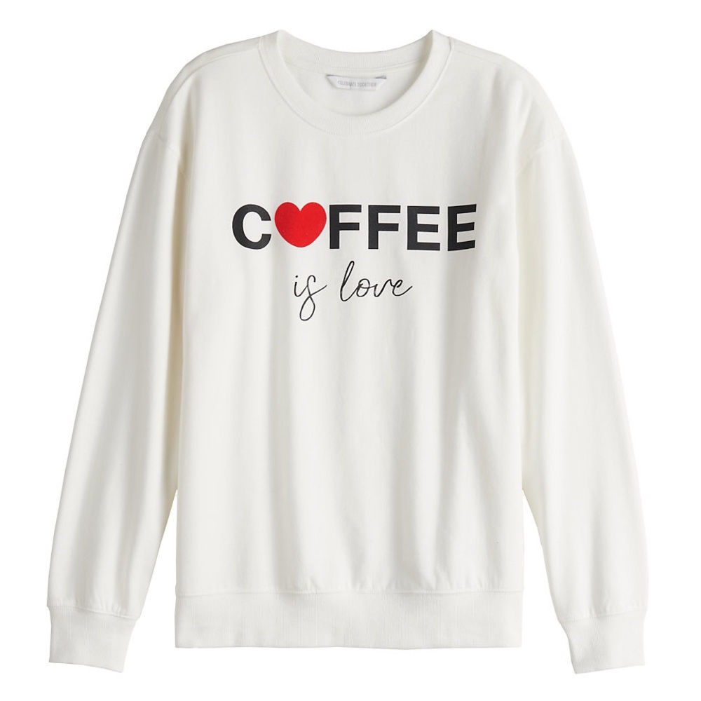 NWT⭐️ Women’s Celebrate Together Fleece Love Graphic Sweatshirt